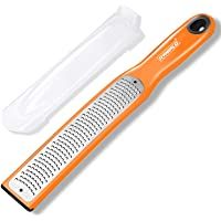 Rallador Cocina- Raniaco Rallador de Limón Queso- Fino Zester Manual con Cuchilla de Acero Inoxidable y Mango de…